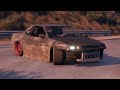 GTA 5: Elegy Retro Custom Touge Drift Run | Elegy Retro Custom Drifting | Low Grip Tires