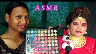 ASMRll Doing My makeup Elder Bro (Personal Attention) @asmrsangi7044 💄