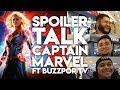 SPOILER TALK CAPTAIN MARVEL | ft BUZZPOP TV