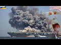 37 MINUTES AGO! US and Ukraine destroy Russian aircraft carrier carrying millions of shells