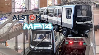 ma rame préférée du métro de Paris : Alstom MP14