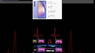 Galaxy A54 5G FPS |Exynos 1380 #pubg #freefire #shorts