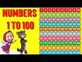 1 to 100 Counting| 123 numbers | one two three, 1 से 100 तक गिनती, Counting 1 to 100