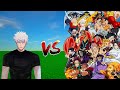 Gojo Satoru Vs All anime Characters