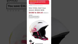 Motorhelmets Store Sale Bolle B-Free Youth and B-Style Adult Snow Helmets #shorts #youtubeshorts