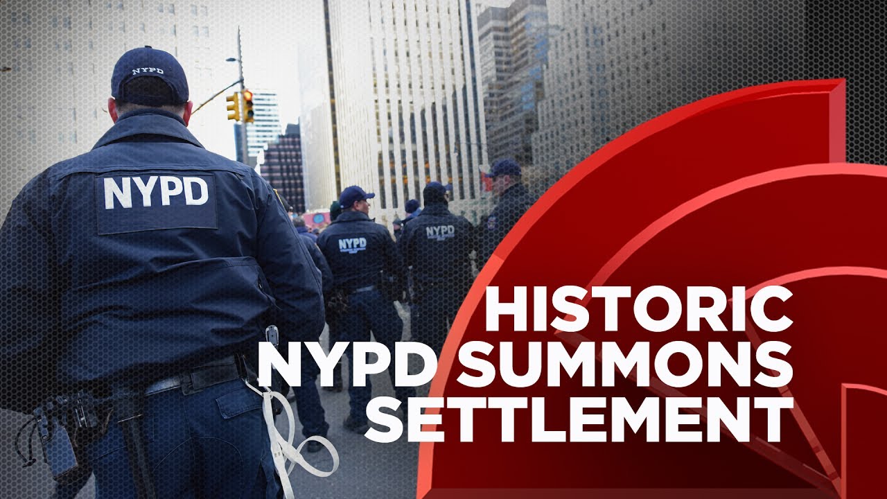 NYPD Forced To Pay $75M To Settle Lawsuit Over Summons Quotas - YouTube