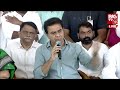 ktr live inauguration of entry exit on orr at narsingi rajendranagar 15 mld stp big tv