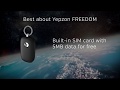 Yepzon Freedom GPS tracker with SOS button and WiFi indoor positioning