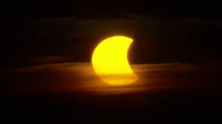 RAW: Partial eclipse captured