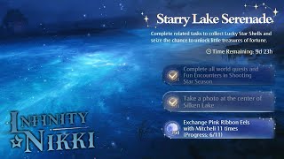 How to Take a Photo at the Center of Silken Lake - Starry Lake Serenade Event | Infinity Nikki