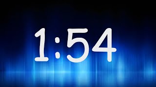 1:54 Minutes Timer / Countdown from 1min 54sec