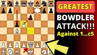 🔴 No Sicilian Player Likes this Deadly Bowdler Attack