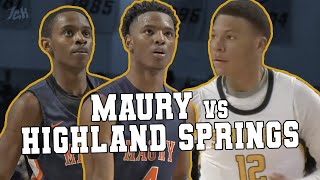 INSANE FINISH to WIN State Championship 🏆 | Maury vs Highland Springs