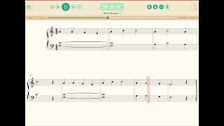 P21 Lil’ Liza Jane -80% - Lesson book - Level 1 - Piano Adventures Faber - Play along