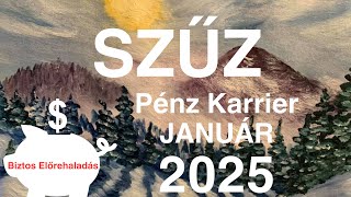 ♍️ Szűz Január 2025 Pénz Karrier Tarot Jóslás Biztos előrehaladás