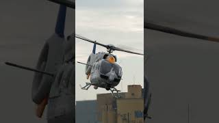 Kawasaki BK117D 3 JA06BK TBS news coverage helicopter　 Takeoff   HD 1080p #helicopter #東京ヘリポート #自衛隊