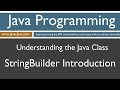 Learn Java Programming - StringBuilder Introduction Tutorial