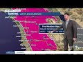 ABC 10News Pinpoint Weather with Max Goldwasser: Red Flag Warning ahead