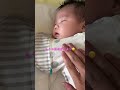 【癒し】赤ちゃんの寝顔😴 shorts 赤ちゃん 赤ちゃんのいる生活 新生児 育児 育児vlog 育休 子育て 子育てパパ