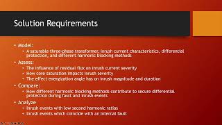 Transformer Differential Protection and Harmonic Blocking in Simulink #SimulinkStudentChallenge2024