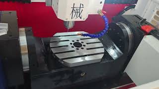 Debugging Drilling Machine  DNC 1003DR1 Small Hole Drilling 4-Axis Metal CNC Drilling Machine