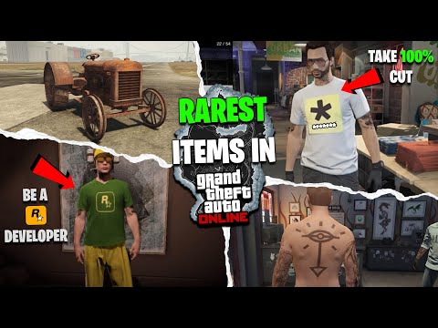 The RAREST items in GTA Online and how to get them