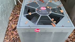 2003 and 2020 Rheem Classic Air Conditioners