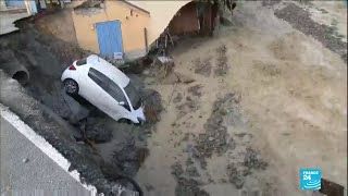 Tempête Alex : les vallées de la Roya et de la Vésubie dévastées