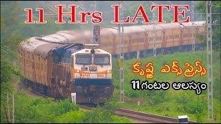 11 hrs Late 17405 Tirupati - Adilabad \