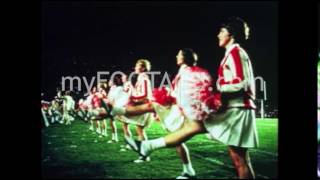 1950s Cheerleaders and Sports Fans in an Stadium