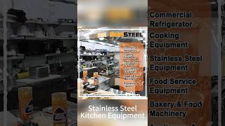 Stainless Steel Kitchen Equipment #Steamer #Burner #Worktable #Rack #WallShelf #Sink #Sunsteel