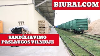 Sandėliavimo paslaugos Vilniuje Naujamiestyje #Geležinkelio perkrova #Geležinkelis