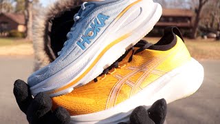 A Max Cushion Gang Christmas | Asics Gel-Nimbus 27 vs Hoka Bondi 9 \u0026 Christmas Vlog