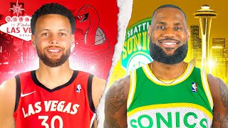 New Teams are Going to the NBA! (Seattle Sonics, Las Vegas)