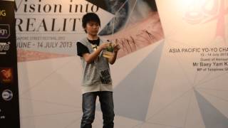 C3yoyodesign presents: AP2013 1A Toya Kobayashi - Asia Pacific Yoyo Championship 2013