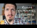 Remove duplicates from array in JavaScript – the only right way