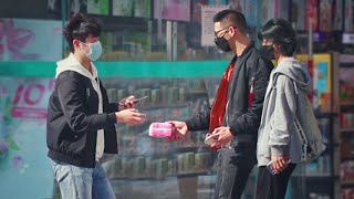 Man Asks Women to Buy Sanitary Pads For His Girlfriend | Social Experiment