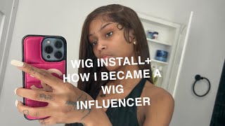 MY FIRST VIDEO! Detailed Wig install + How i became a wig influencer tips/storytime