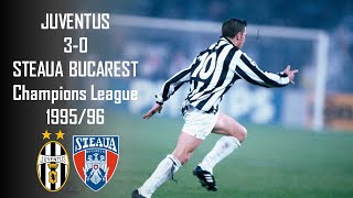 Juventus vs Steaua - Champions League 1995-1996 Group stage, matchday  2 - Full match