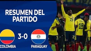 REVIVE EL PARTIDO DE COLOMBIA VS PARAGUAY SUB 20