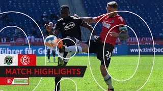 F95-Highlights | Hannover 96 vs. Fortuna Düsseldorf 0:0 | Nullnummer in Überzahl