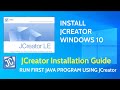 How to Download and Install JCreator | Run First Java Program