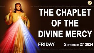 Chaplet of the Divine Mercy I Friday September 27 2024 I Divine Mercy Prayer I 12.00 PM