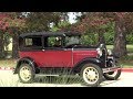 1930 Ford Model A Tudor Retro Road Test with Samspace81