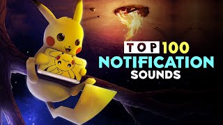 Top 100 Best Notification Sounds 2021 | Ft. Cartoon, Funny, Unique, Gaming, Anime & Etc