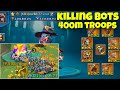 Lords Mobile - How to get 400m kills in few minutes? KILLING BOTS. KD1 on fire