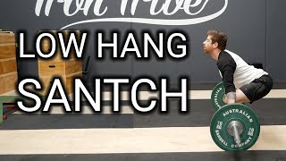 HOW TO Low Hang Snatch - Below Knee Snatch TUTORIAL