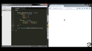tutorial 31 iprog php multi dimensional array function