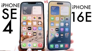 iPhone 16E Vs iPhone SE 4