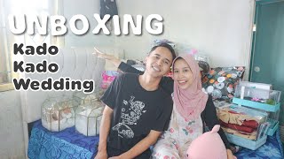 LHVLOG #18 TOLONG INI DARI SIAPA?! ADA YANG GA DIKASIH NAMA 😭 | Unboxing Kado Wedding